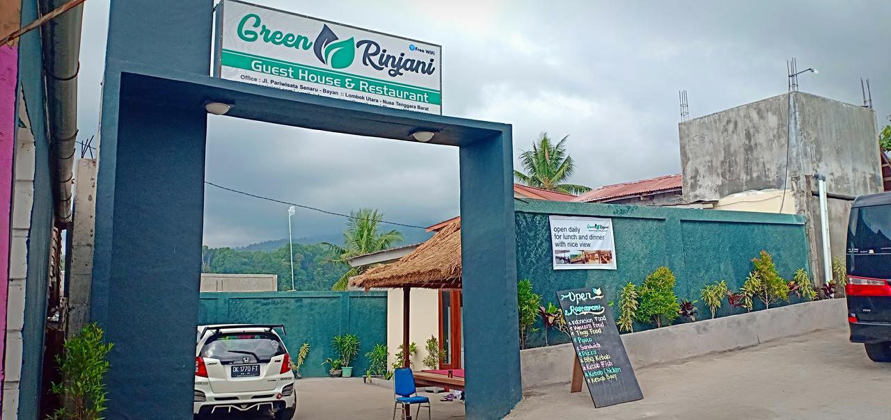 Отель Green Rinjani Guest Houst Сенару Экстерьер фото